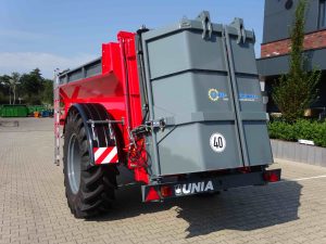 UNIA Einachsstalldungstreuer Apollo 11, 9,0 t.