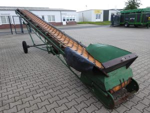 Gebr. Förderband, Muldenband, Bandlänge 8000 mm